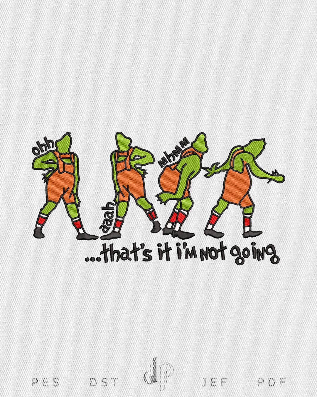 I'm Not Going Grinch Bundle