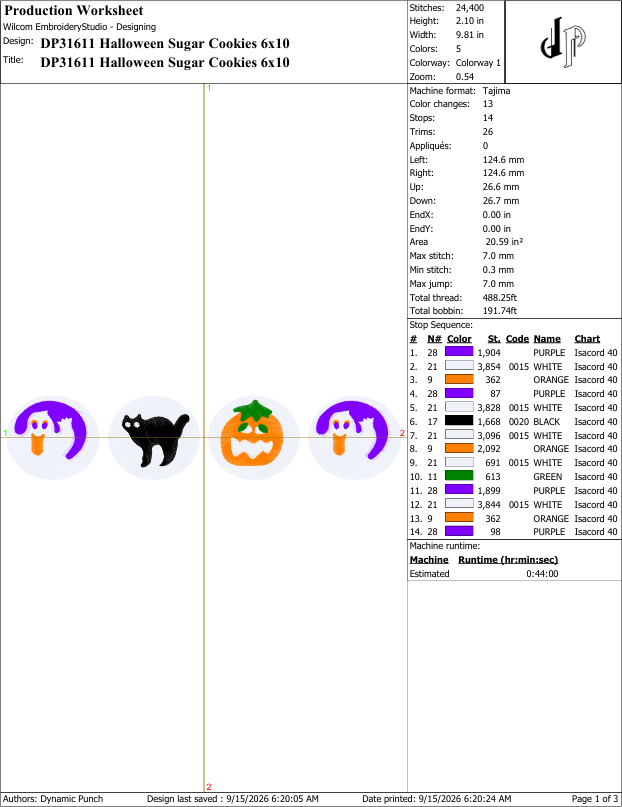 Halloween Sugar Cookies