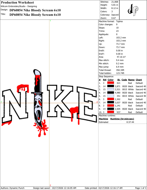 Nike Bloody Scream