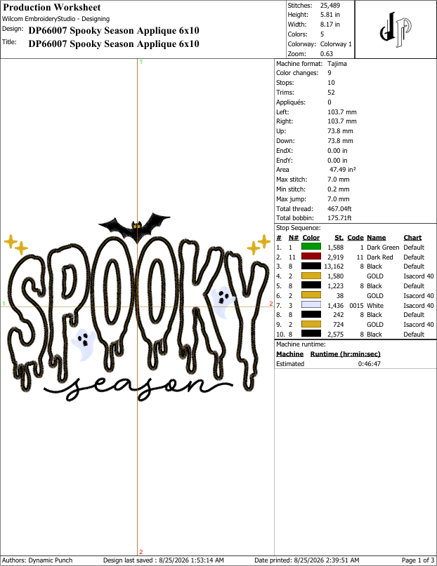 Spooky Season Applique