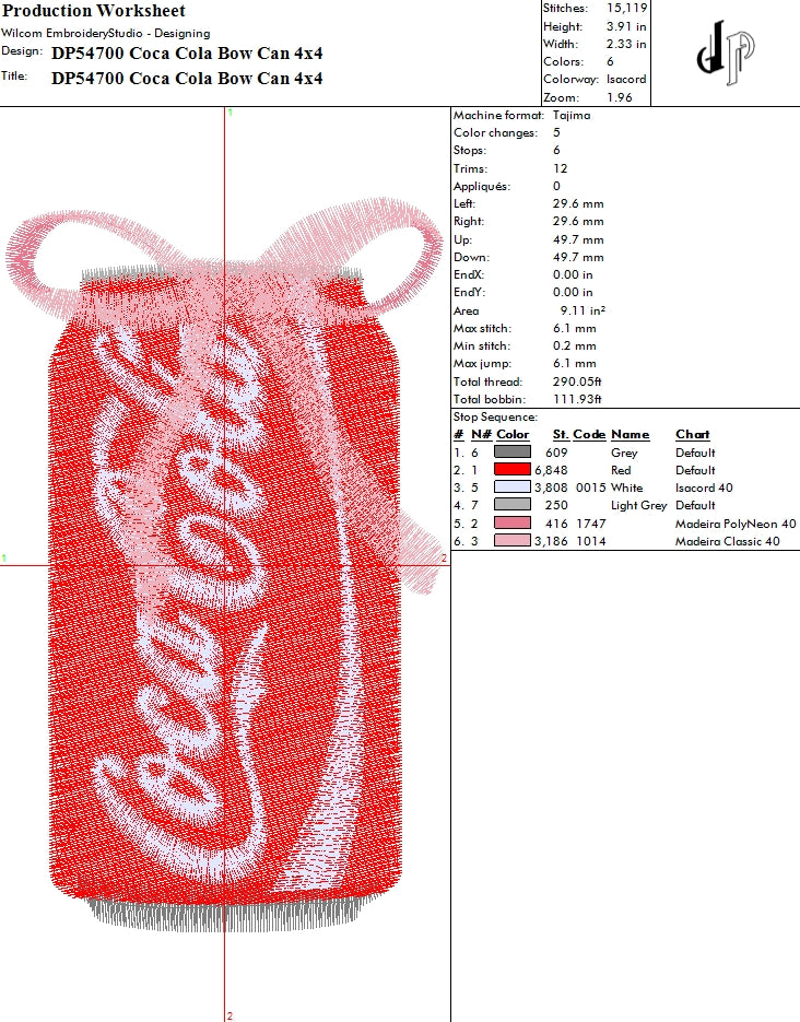 Coca Cola Bow Can
