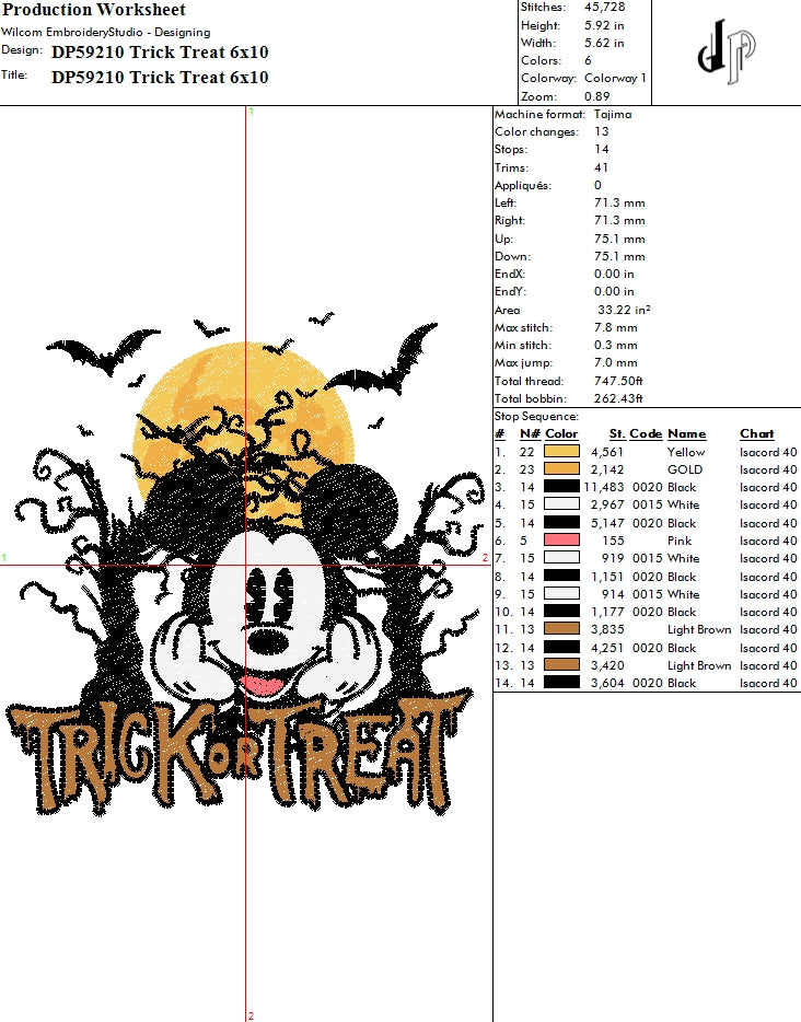 Mickey Trick or Treat
