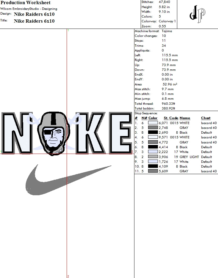 Nike x Las Vegas Raiders (Applique Included)
