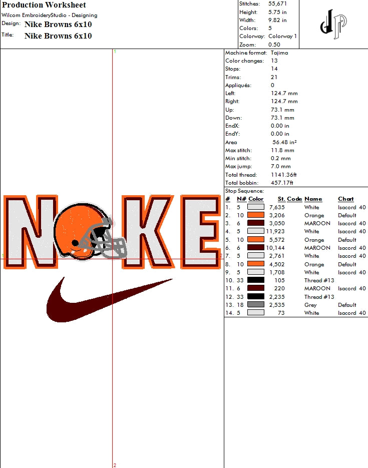 Nike x Cleveland Browns (Applique Included)