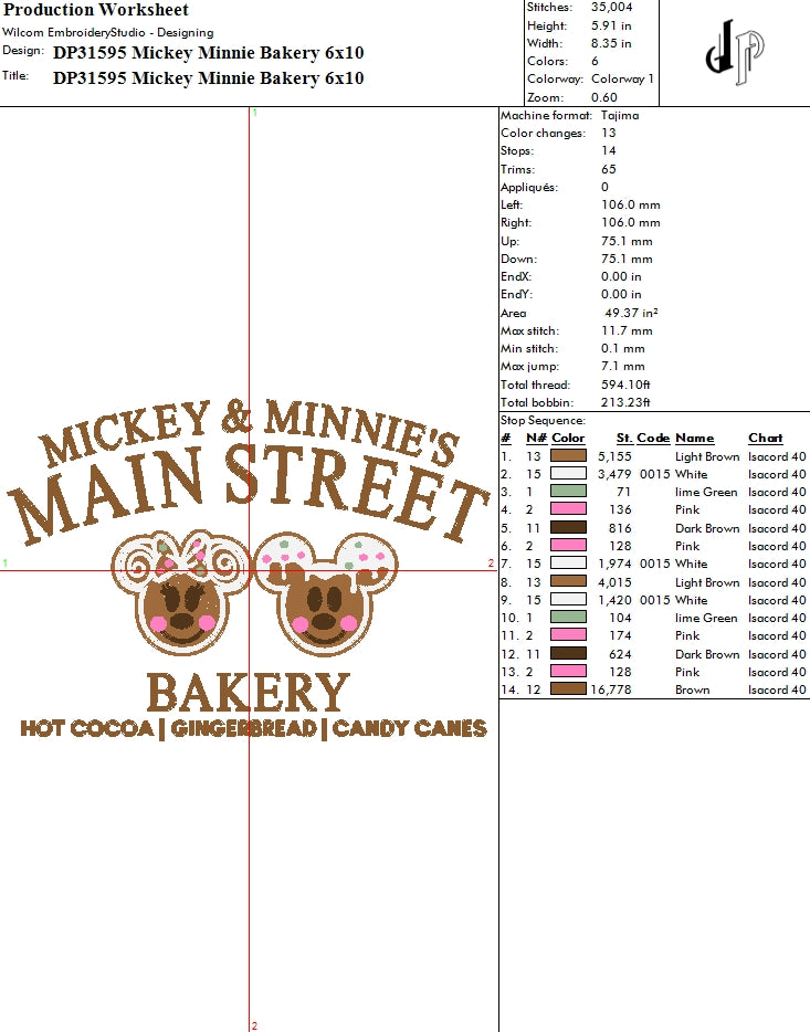 Mickey Minnie Bakery