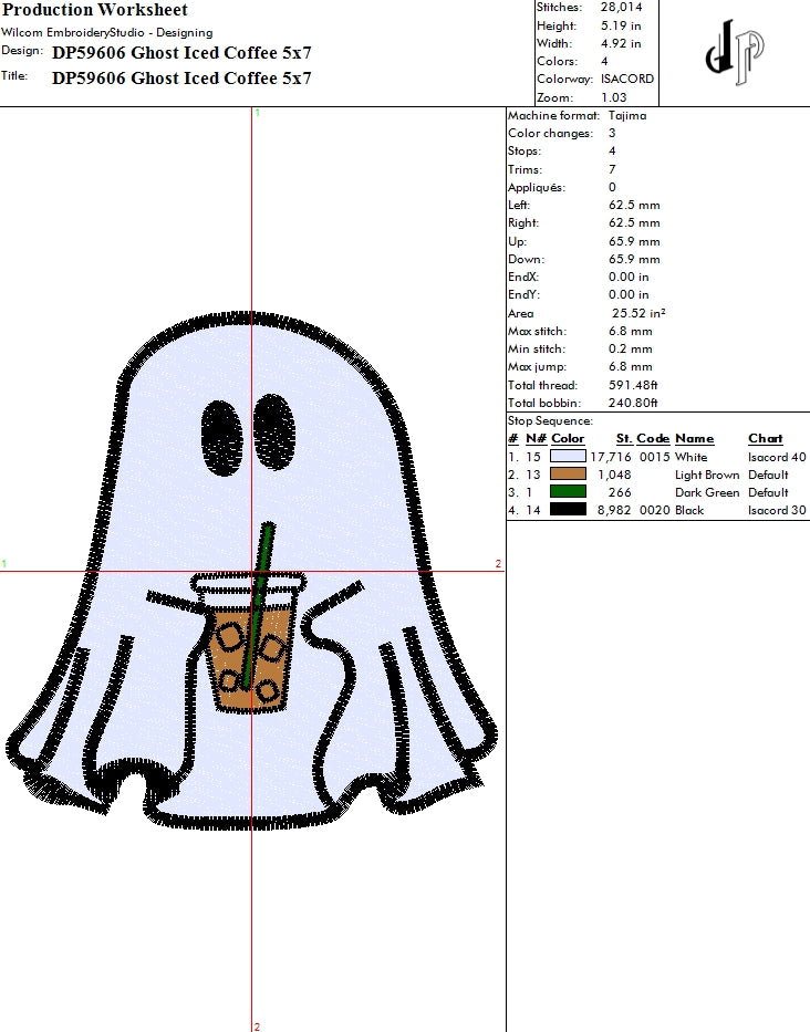 Ghost Iced Coffee