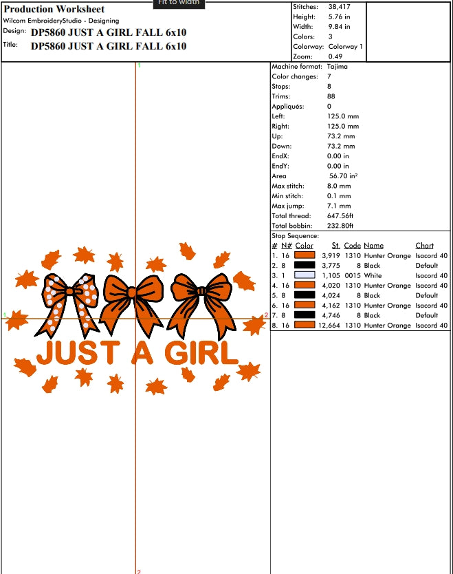 Just A Girl Fall