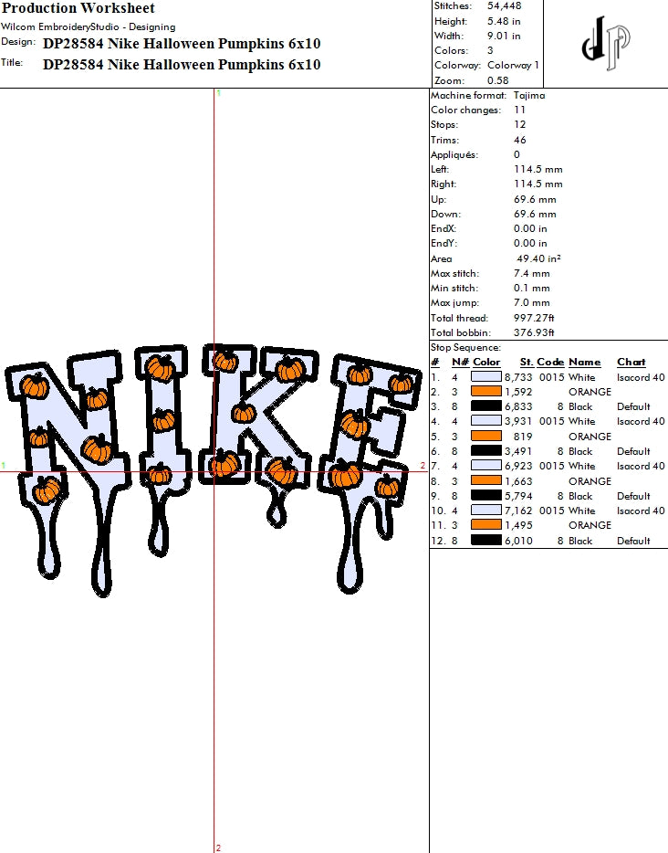 Nike Halloween Pumpkins