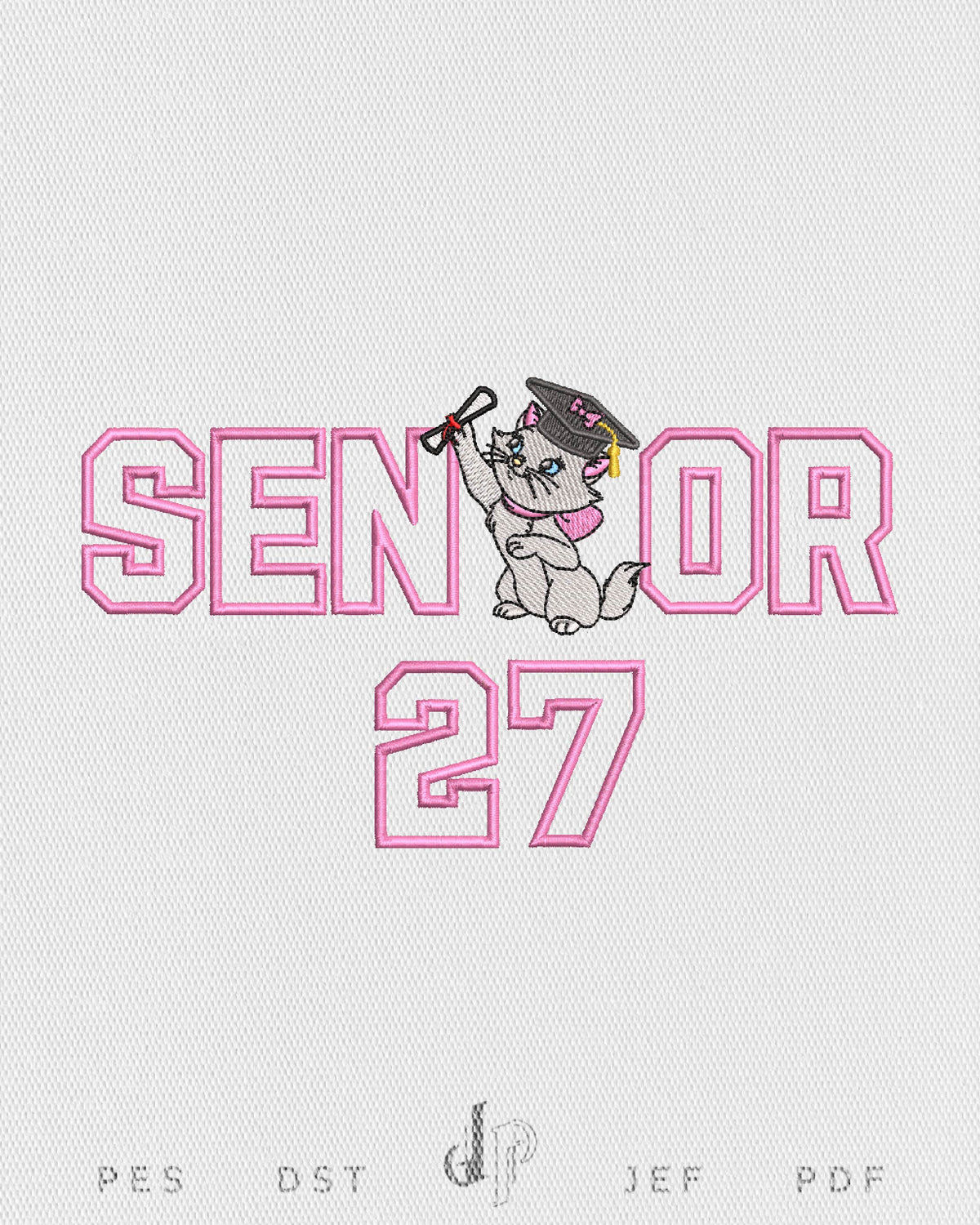 Senior Marie Applique 27 - Dynamic Punch