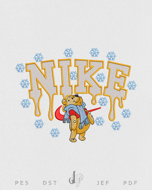 Nike Pooh Snowflakes