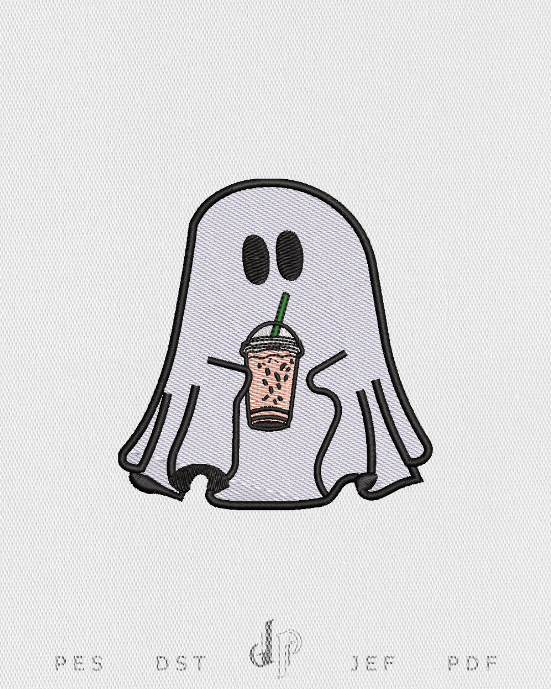 Ghost Iced Coffee Cup