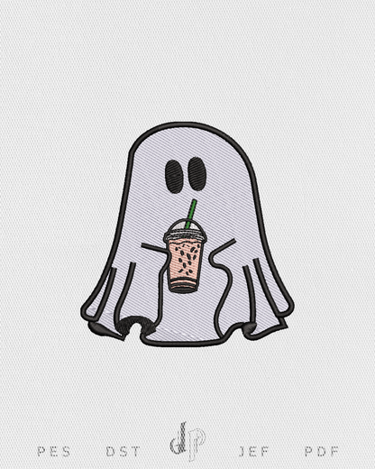 Ghost Iced Coffee Cup