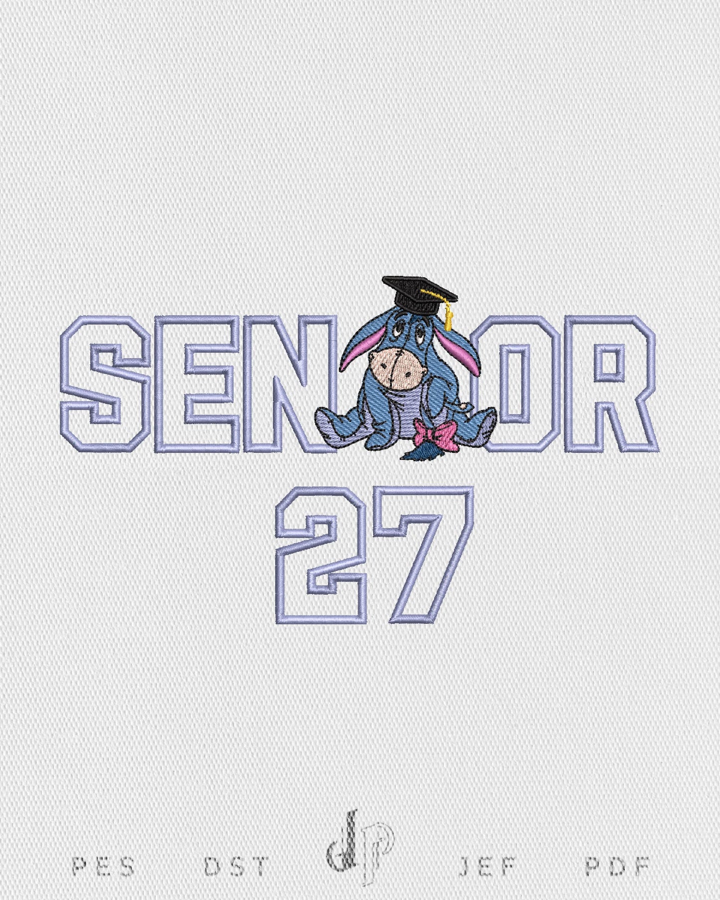 Senior Eeyore Applique 27