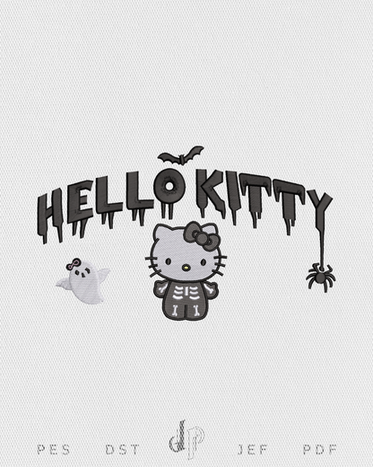 Hello Kitty Skeleton