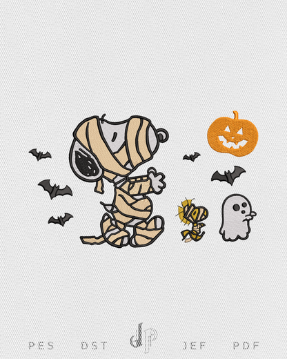Snoopy Halloween Mummy