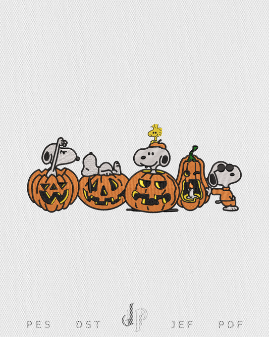Snoopy Halloween Pumpkin