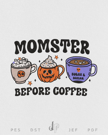 Momster Before Coffee
