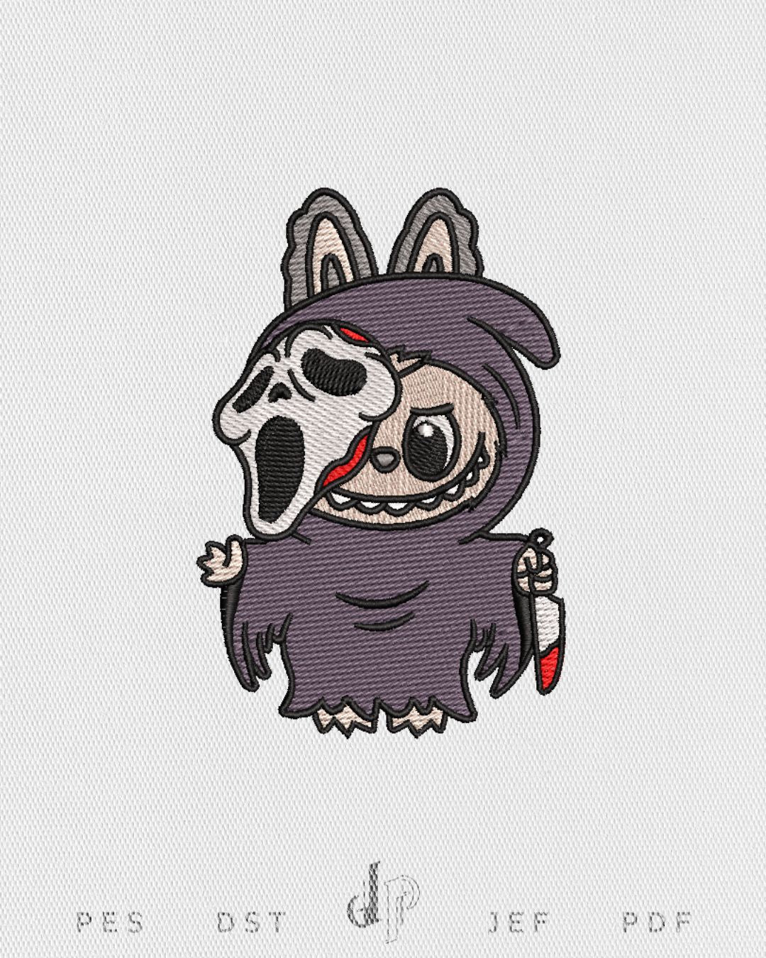Labubu Scream Ghost