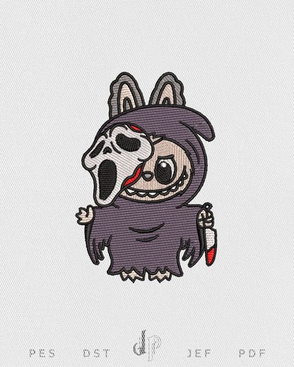 Labubu Scream Ghost