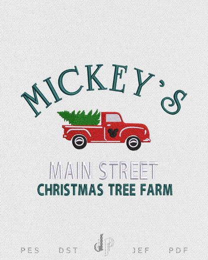 Mickey Christmas Farm
