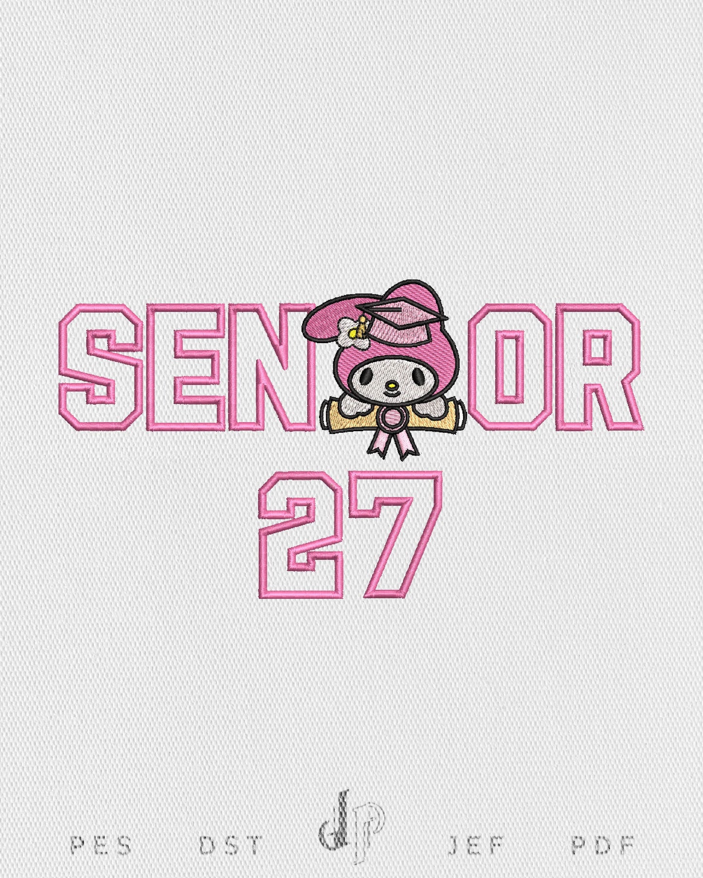 Senior Melody Applique 27