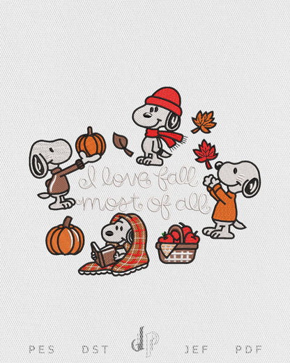 Snoopy Loves Fall