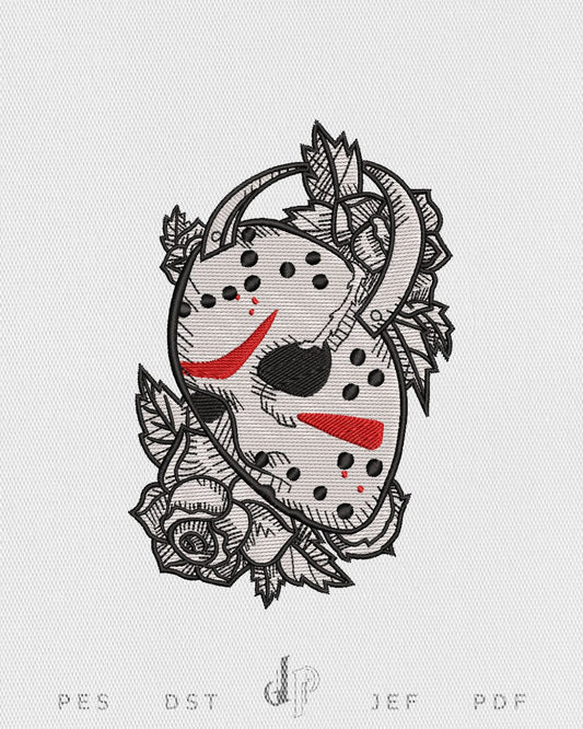 Jason Mask Flowers