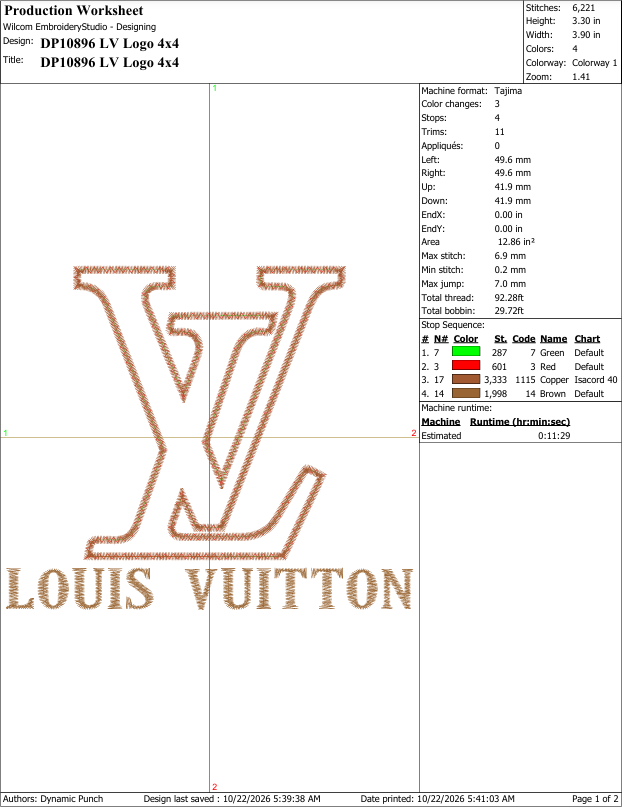 Louis Vuitton Applique