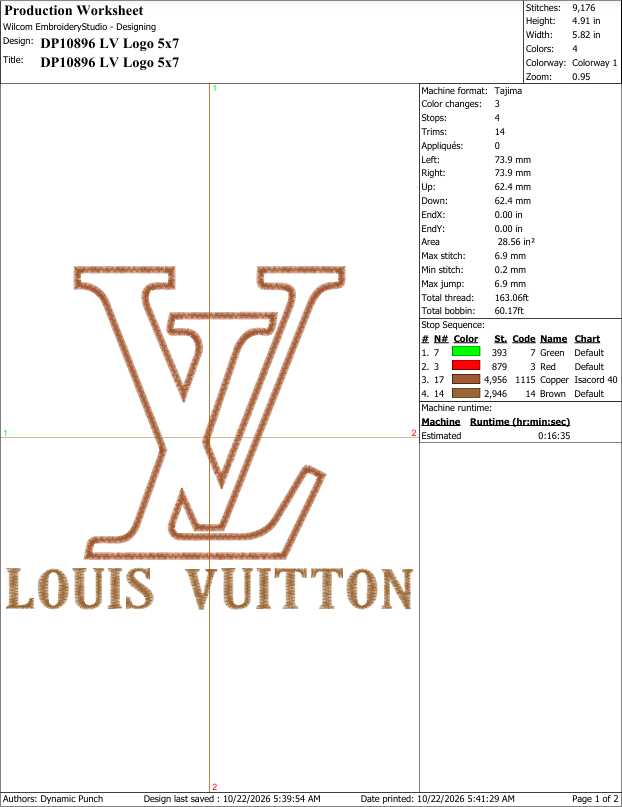 Louis Vuitton Applique