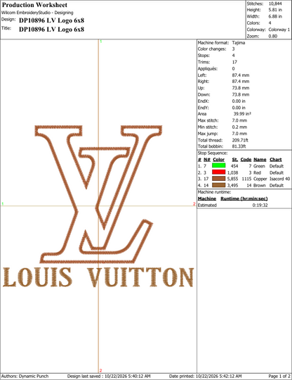Louis Vuitton Applique