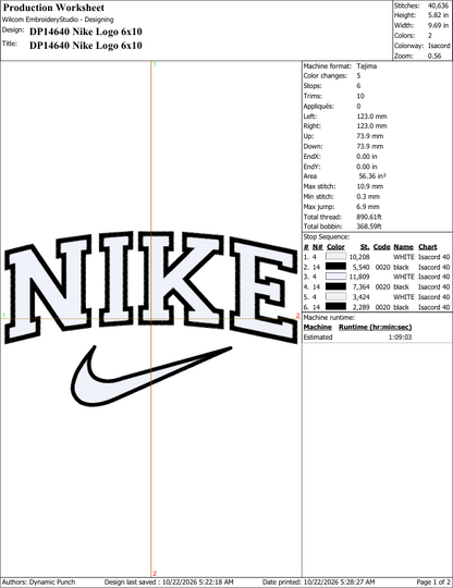 Nike (Applique Included)