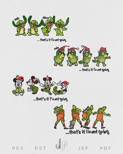 I'm Not Going Grinch Bundle