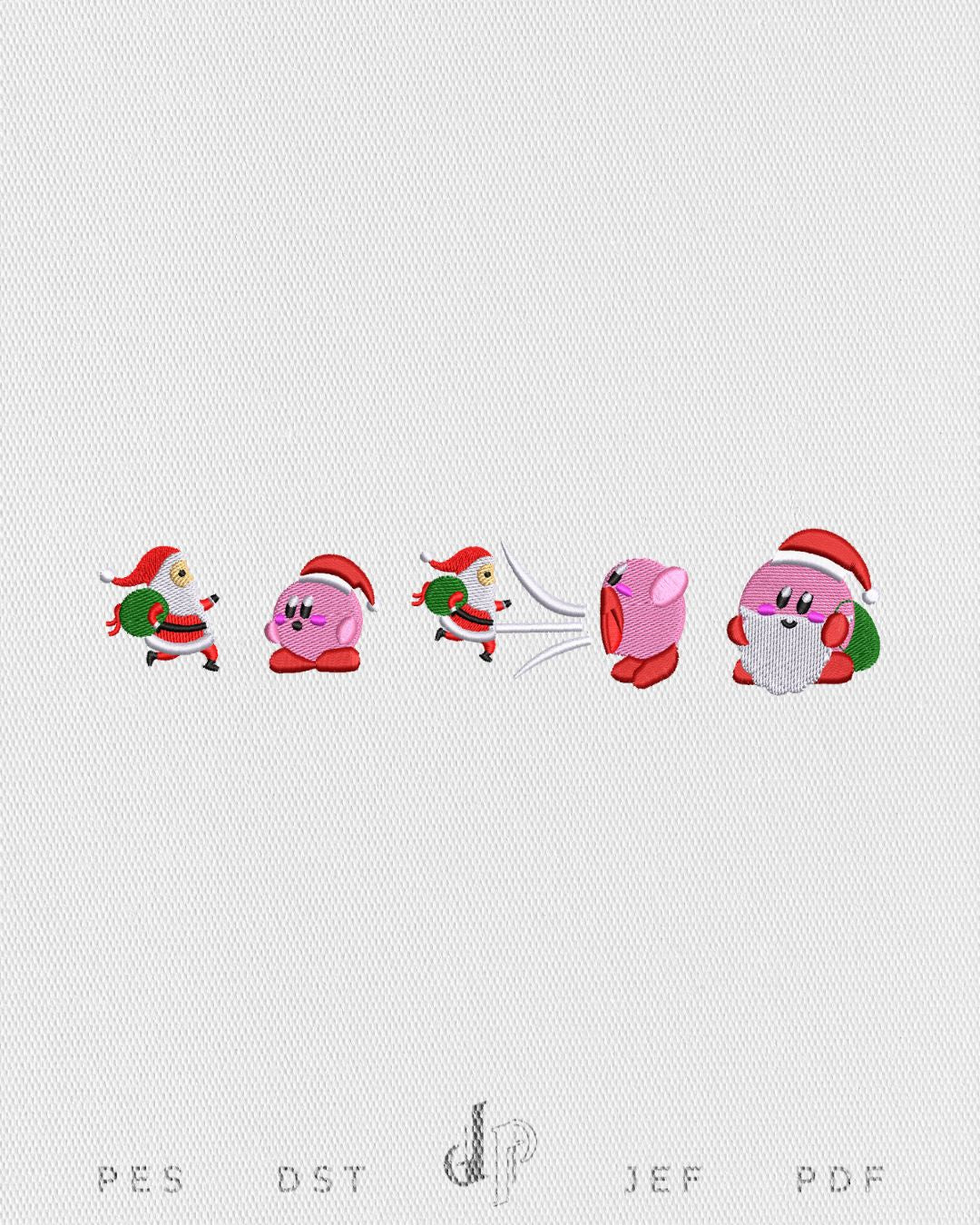 Kirby Christmas Santa