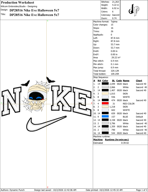 Nike x Eve Halloween