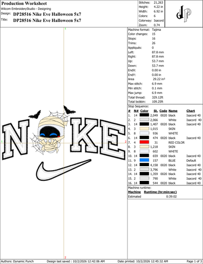 Nike x Eve Halloween