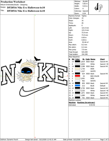 Nike x Eve Halloween