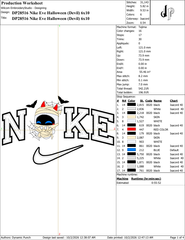 Nike x Eve Halloween