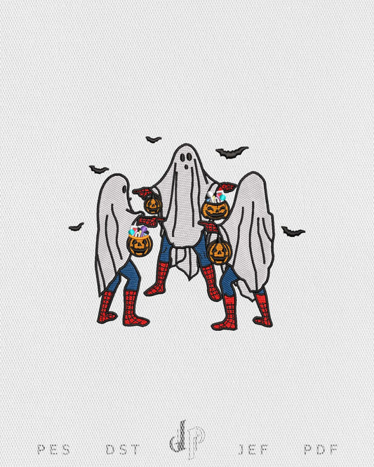 Spiderman Halloween Trio - Dynamic Punch