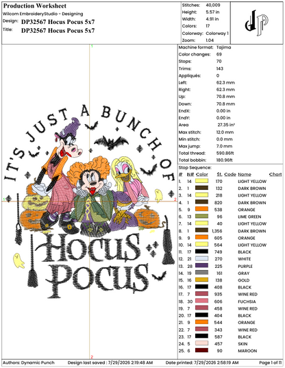 Hocus Pocus Retro