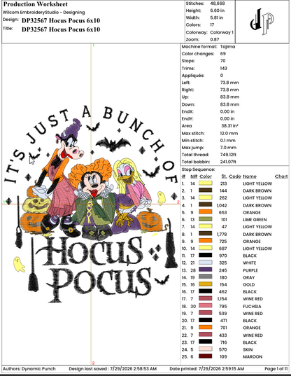 Hocus Pocus Retro