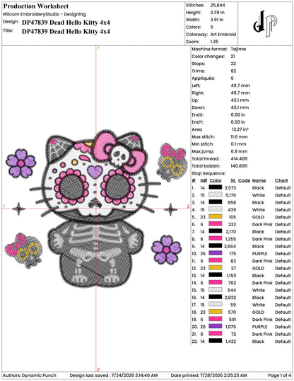 Hello Kitty x Dead
