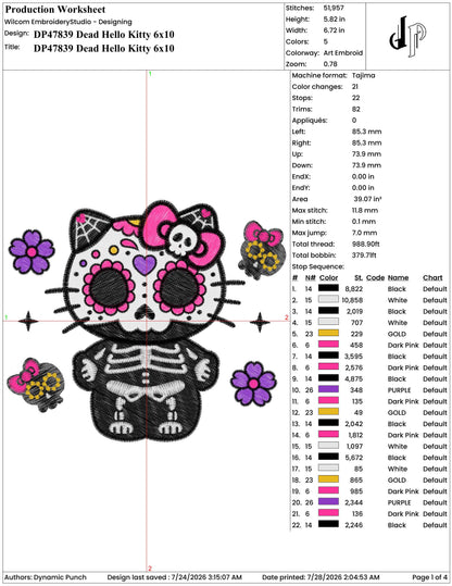 Hello Kitty x Dead