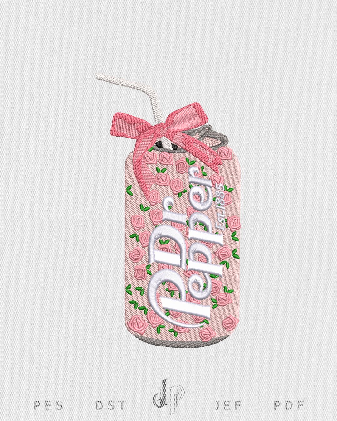 Dr Pepper Can Roses