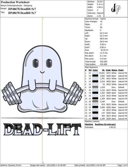 Ghost Deadlift