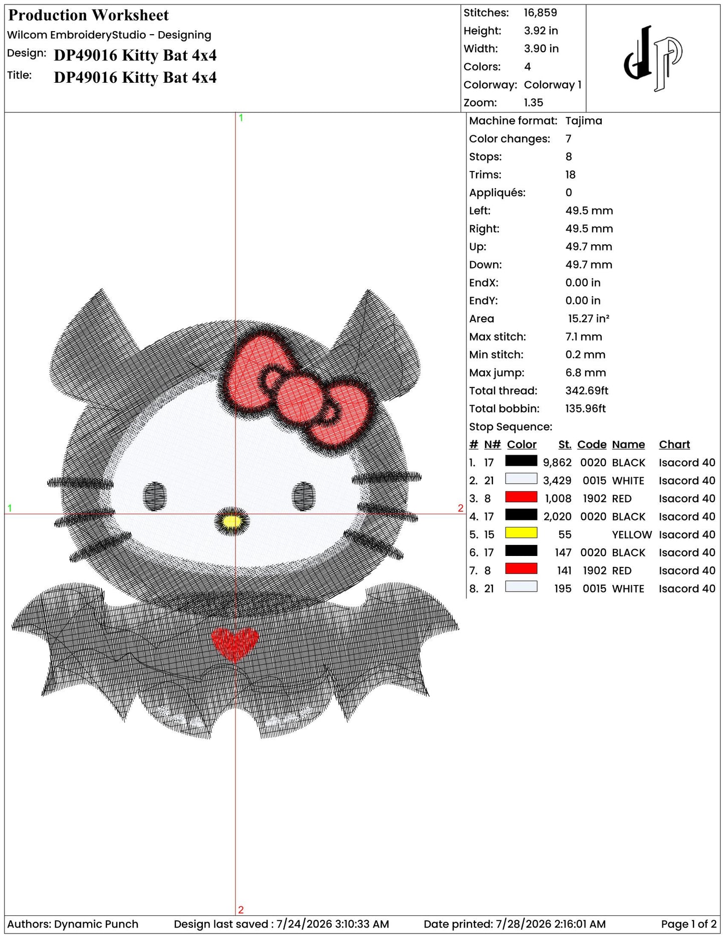 Hello Kitty Bat