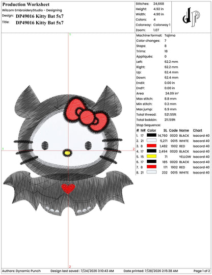 Hello Kitty Bat