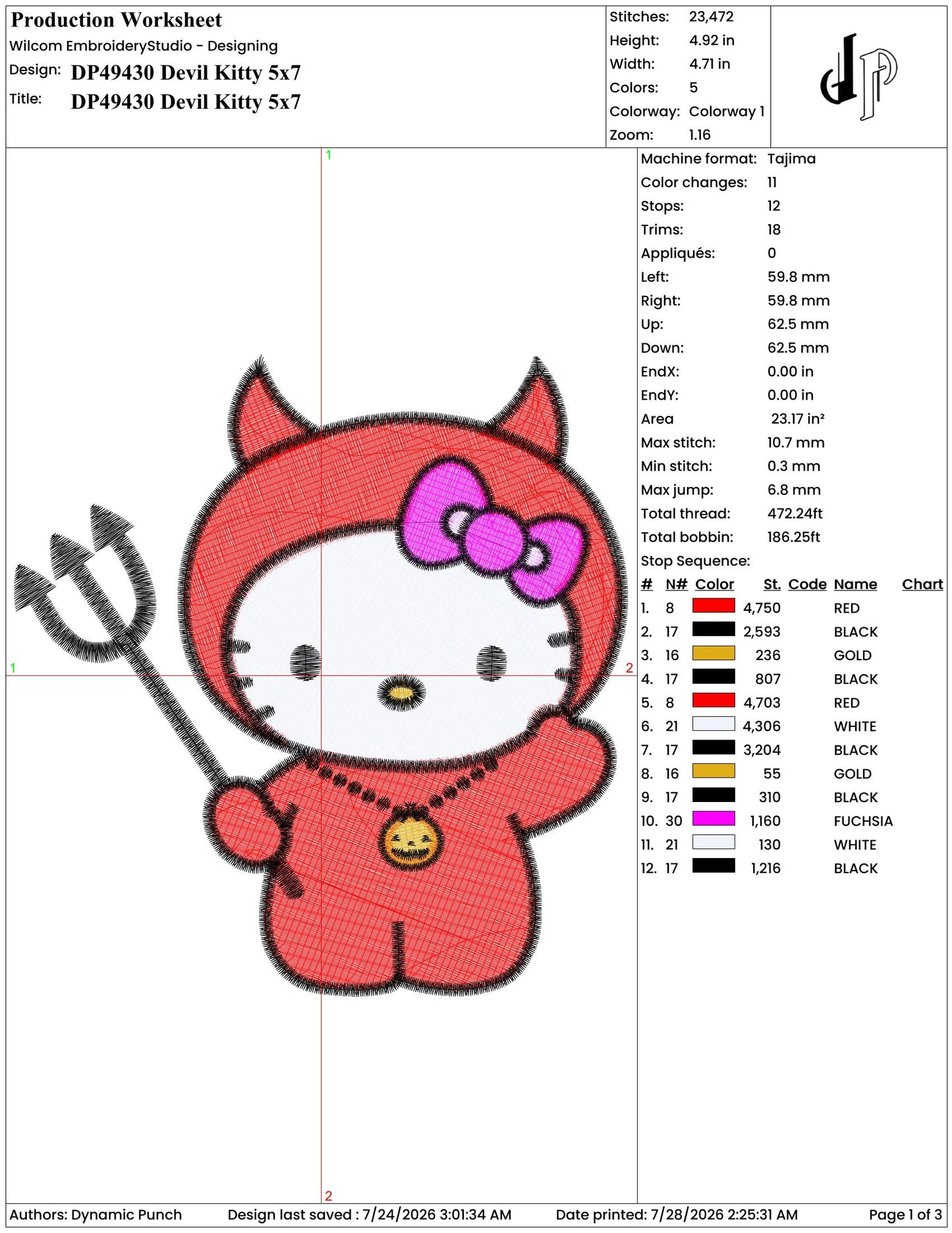Hello Kitty Devil