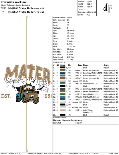Mater Halloween