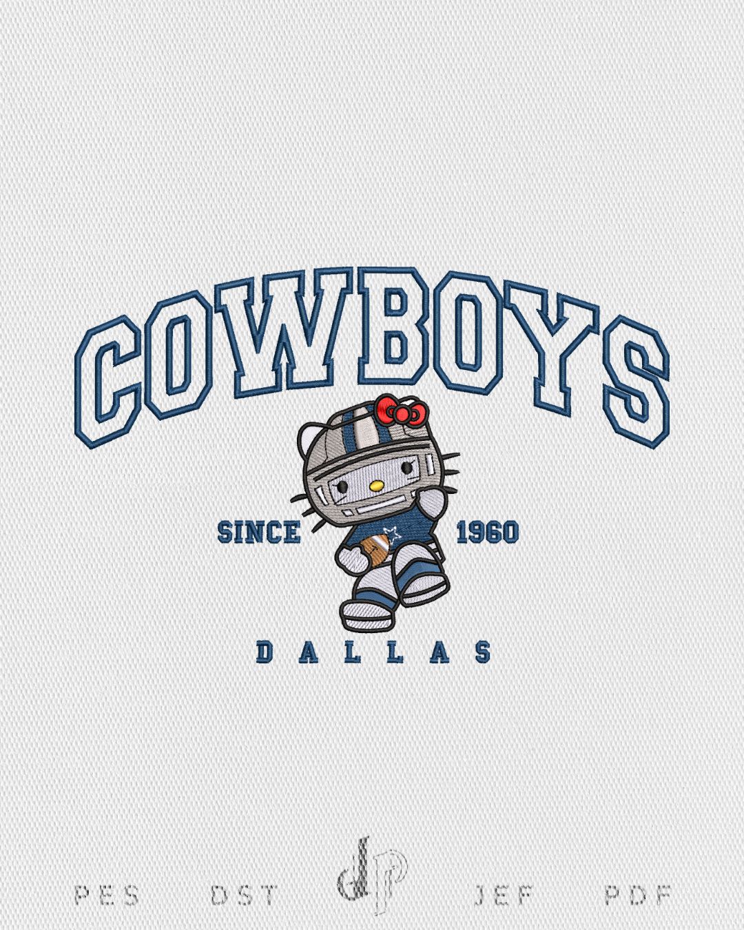 Hello Kitty x Cowboys (Applique Included)