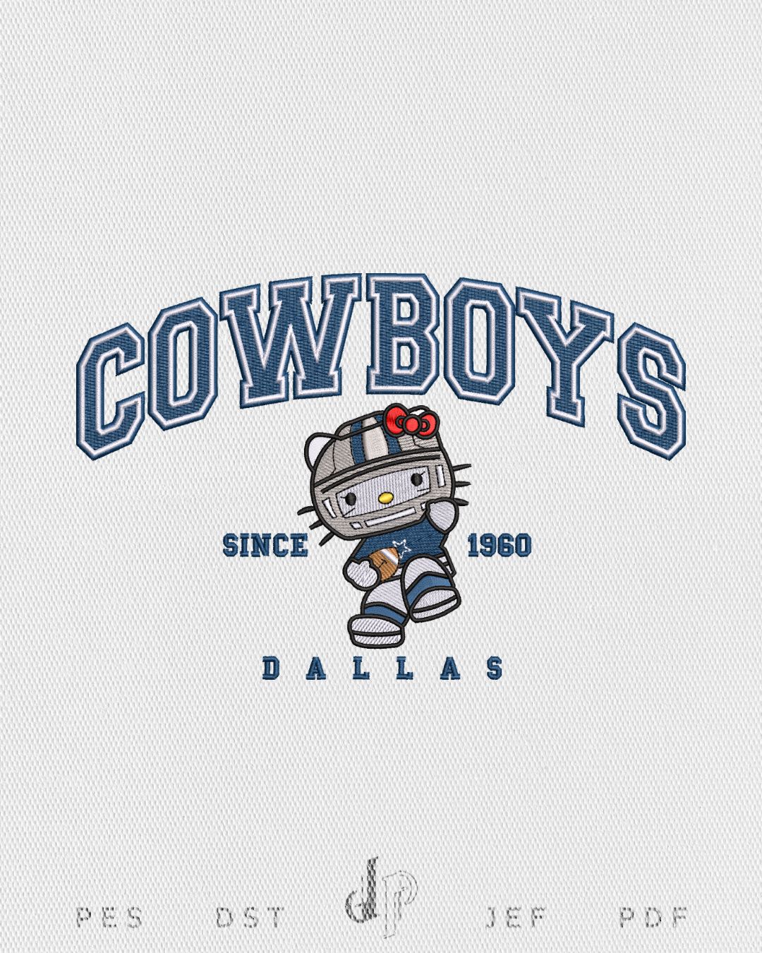 Hello Kitty x Cowboys (Applique Included)